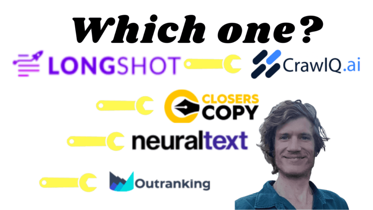 How to write quality blogs faster using AI & SEO optimization software, comparison of software saas